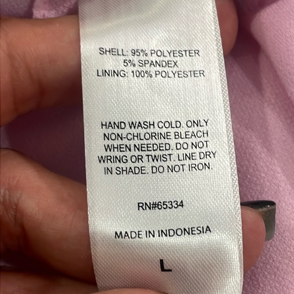 NWT Salt + Cove Womens Scoop Neck Pink Bikini Swim Top SIZE JUNIORS LARGE - Picture 4 of 6